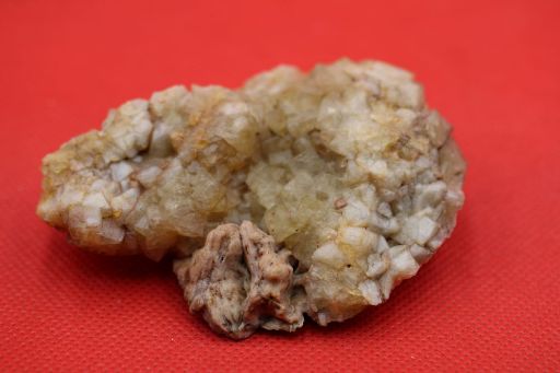 Image de Fluorite jaune sur Baryte Yonne