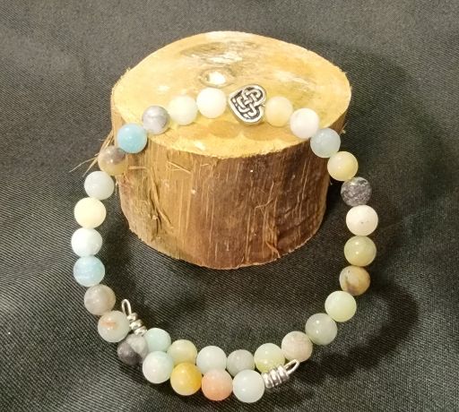 Image de Bracelet en pierres naturelles (composition en description)